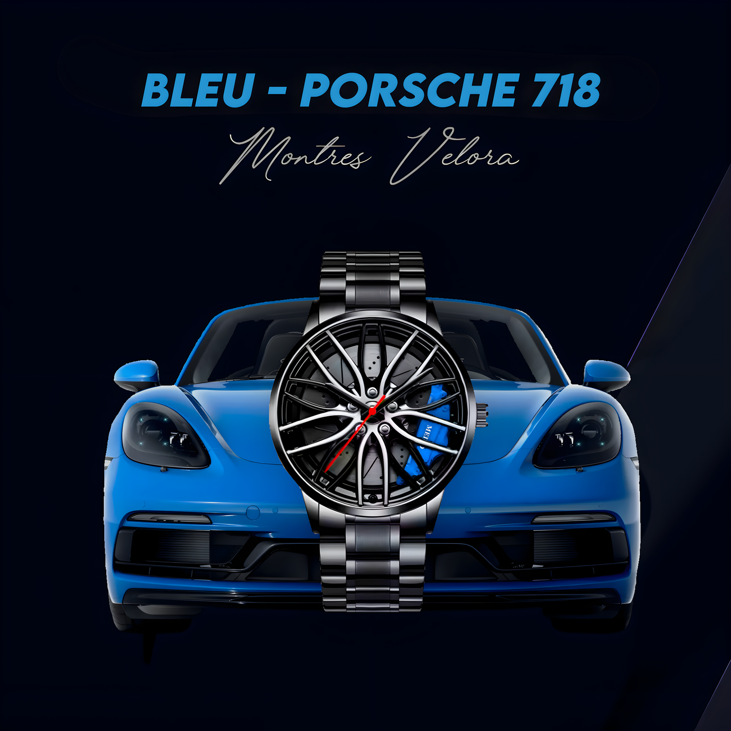 BLEU - Porsche 718